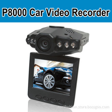 Cheapest 6 LED Car Black Box with 1280*960 AVI